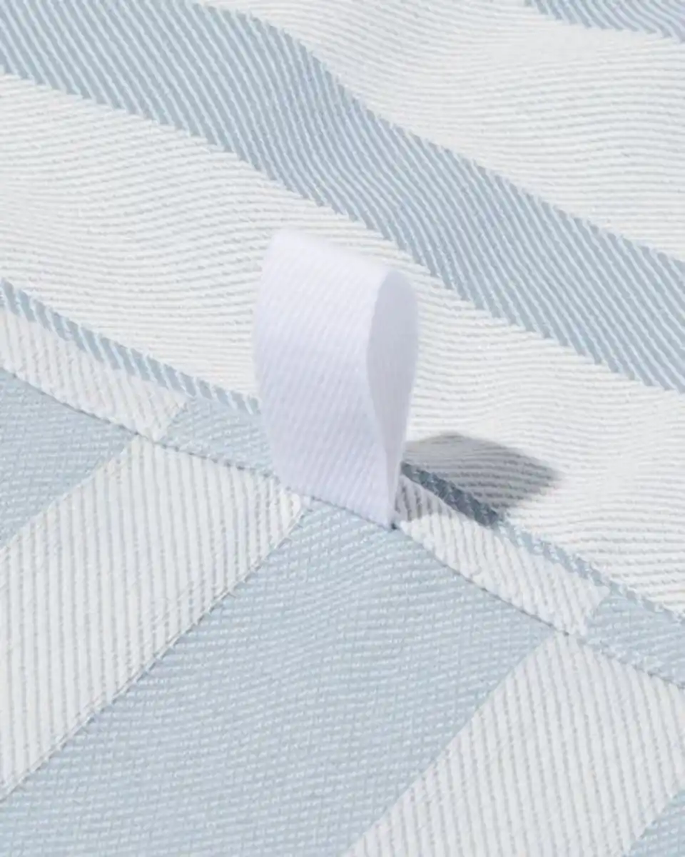 Bild 3 von Geschirrtuch, 65 x 65 cm, Baumwolle, hellblau