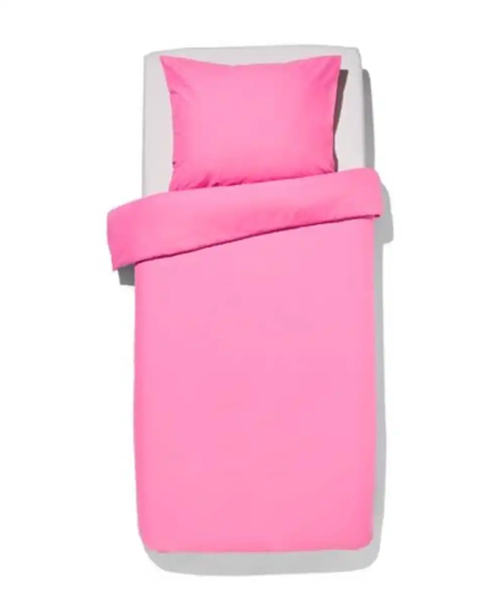 Bild 1 von Bettbezug weiche Baumwolle 200 x 200/220 Hellrosa