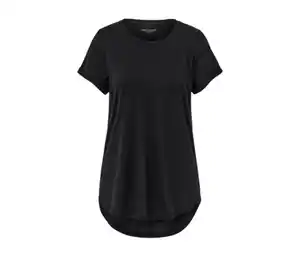 Longshirt, schwarz