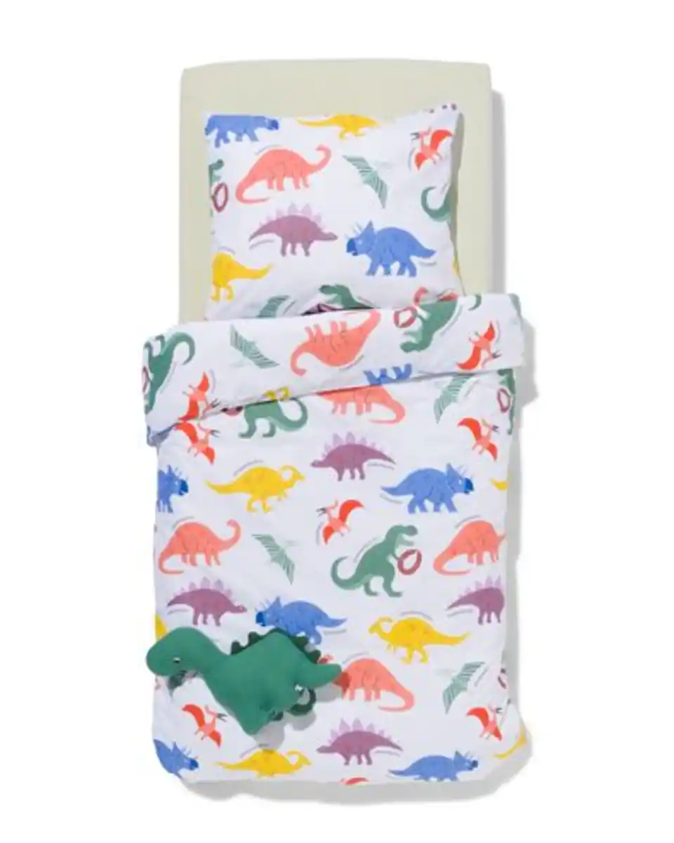 Bild 4 von Kinder-Bettwäsche, Soft Cotton, 120 x 150 cm, Dinosaurier