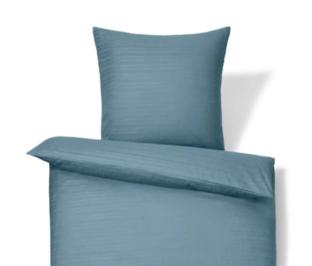 Bild 1 von Seersucker-Bettwäsche, Normalgröße, blau