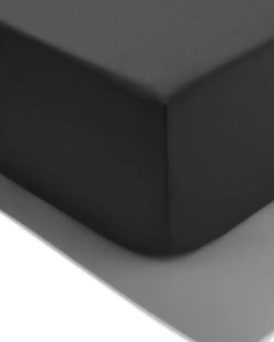 Bild 1 von Spannbetttuch weiche Baumwolle 160x200 dunkelgrau