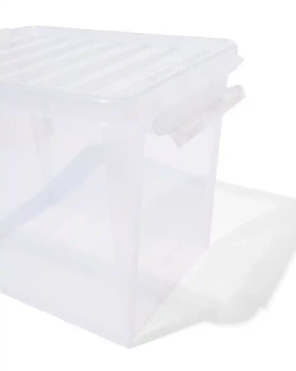 Bild 3 von Ordnungsbox London, 52 Liter, transparent 50 x 39 x 41 cm