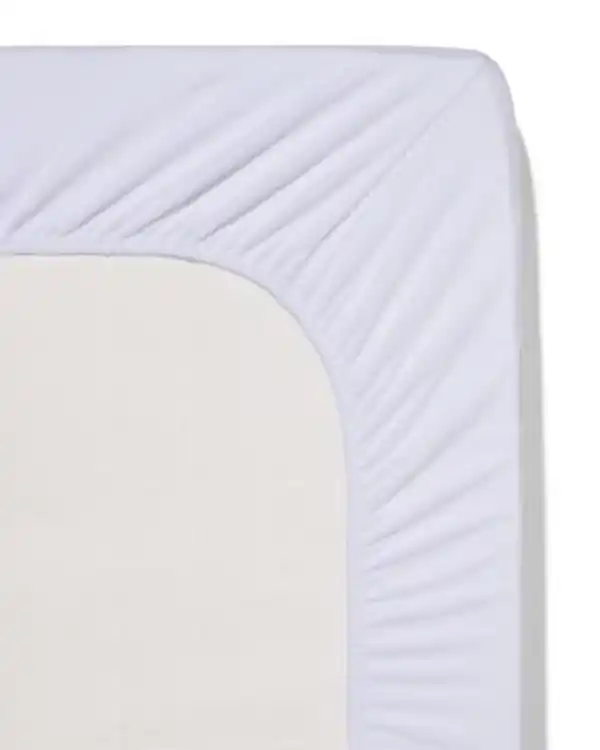 Bild 3 von Boxspring-Spannbetttuch Molton Stretch 80x200 weiß