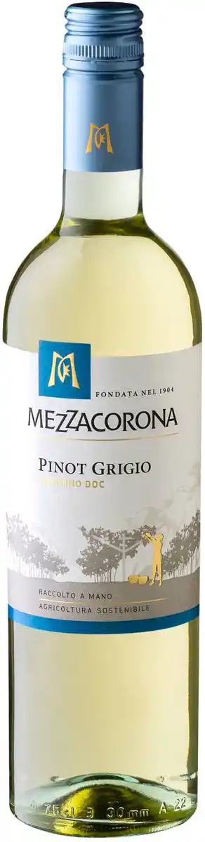 Bild 1 von MEZZACORONA Pinot Grigio, Merlot oder Chardonnay, 0,75-l-Fl.