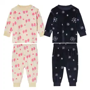 KUNIBOO® Baby-Velours-Pyjama, 2-teilig