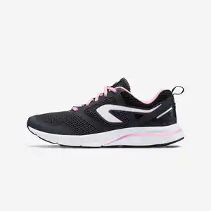 KALENJI Laufschuhe Run Active Damen schwarz/rosa