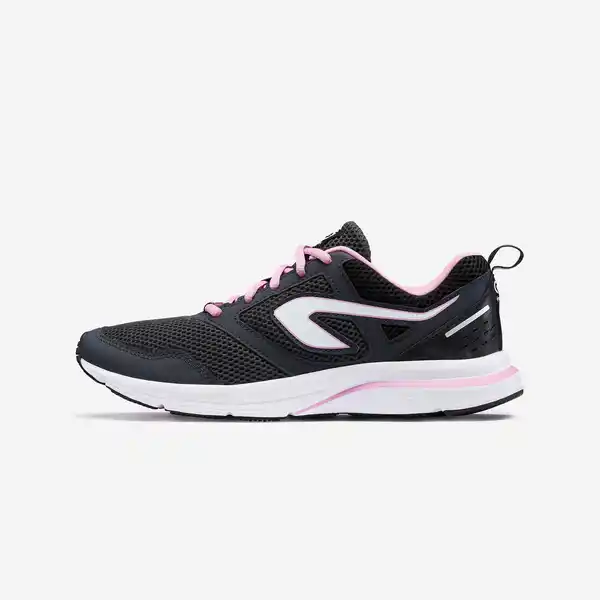 Bild 1 von KALENJI Laufschuhe Run Active Damen schwarz/rosa