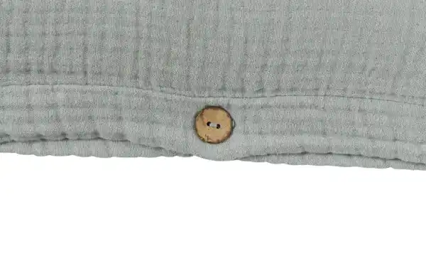 Bild 2 von como Musselin Bettwäsche ¦ grün ¦ Maße (cm): B: 135 Bettwaren > Bettwäsche-Sets > Ganzjahresbettwäsche - Möbel Kraft