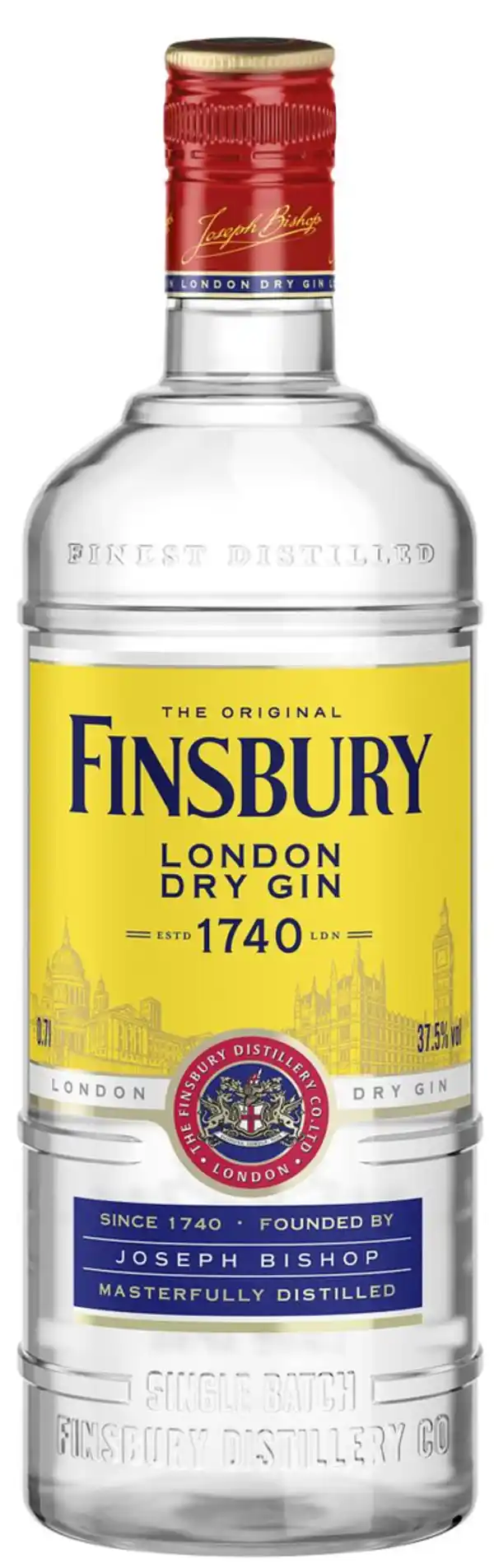 Bild 1 von FINSBURY London Dry Gin, 0,7-l-Fl.