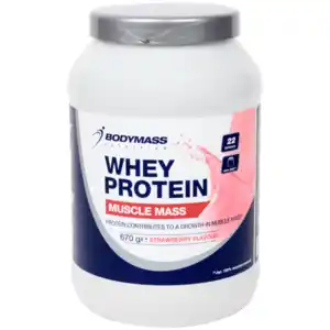 Bodymass Whey Protein Erdbeere