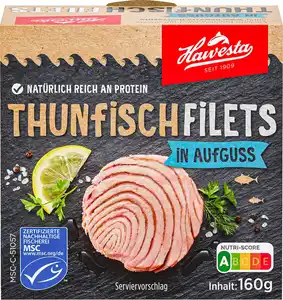 HAWESTA Thunfisch-Filets, 160-g-Dose