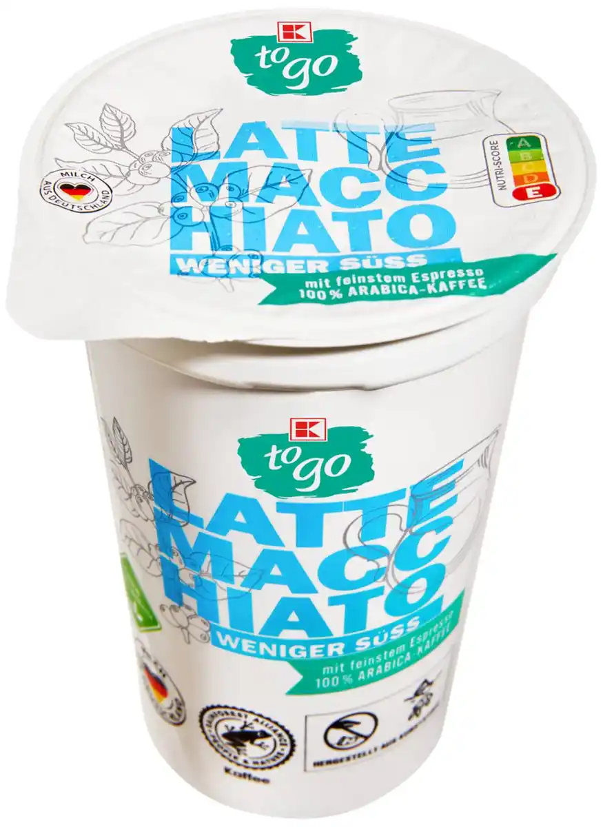 Bild 1 von K-TO GO Kaffeemilchmischgetränk, 250-ml-Becher