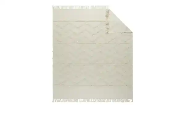 Bild 3 von como superior Tagesdecke  ZickZack ¦ beige ¦ 100% Baumwolle ¦ Maße (cm): B: 220 Heimtextilien > Kuscheldecken - Möbel Kraft