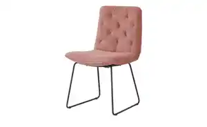 Jette Home Polsterstuhl  Salo ¦ rosa/pink ¦ Maße (cm): B: 52 H: 87 T: 66 Stühle > Esszimmerstühle - Möbel Kraft