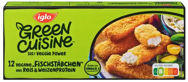 Bild 1 von IGLO Green Cuisine Vegane Fisch-/Fleischalternativen, 250 - 336-g-Packg.