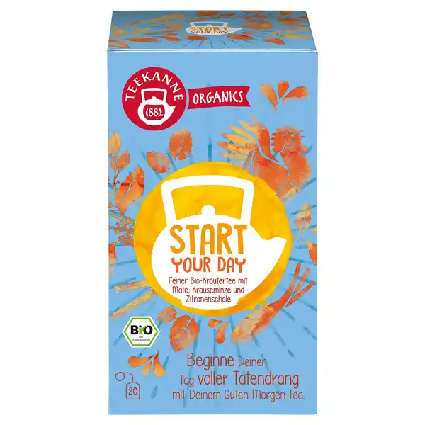 Bild 1 von TEEKANNE Bio Tee Organic, Start your Day