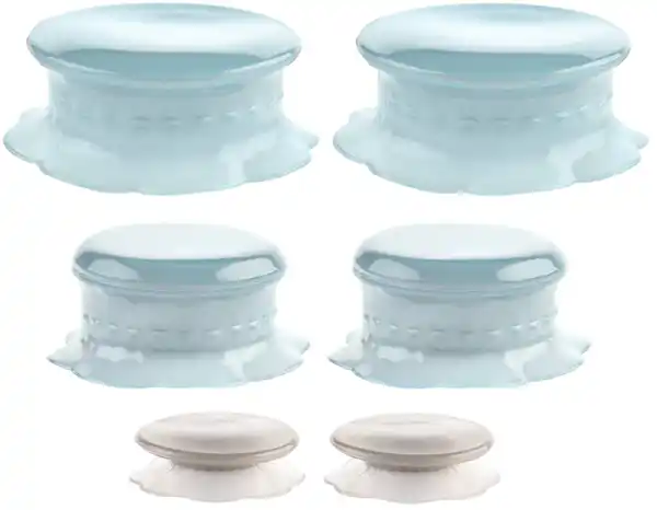 Bild 3 von SPICE&SOUL® Silikondeckel-Set rund, 6-teilig