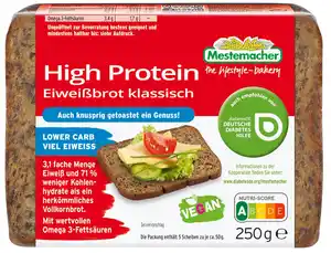 MESTEMACHER Eiweißbrot, 250-g-Packg.