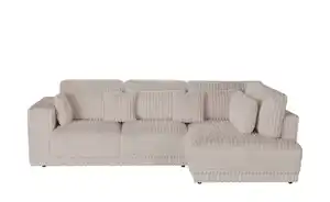 Twist Ecksofa  in modernem Breitcord Torrino ¦ beige ¦ Maße (cm): B: 300 H: 95 T: 188 Polstermöbel > Sofas > Ecksofas - Möbel Kraft