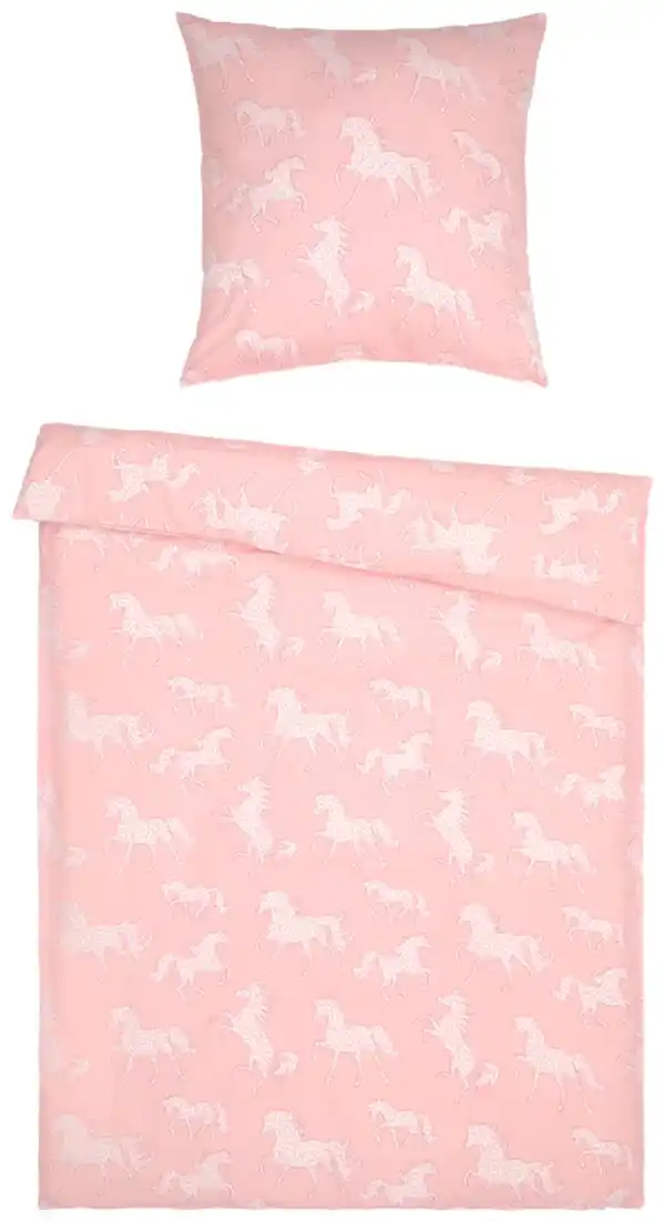 Bild 3 von DREAM@HOME Kinder-Bettwäsche-Set Feinbiber, 2-teilig