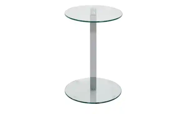 Bild 2 von Beistelltisch ¦ transparent/klar ¦ Maße (cm): B: 35 H: 50  Ø: [40.0] Tische > Beistelltische - Möbel Kraft