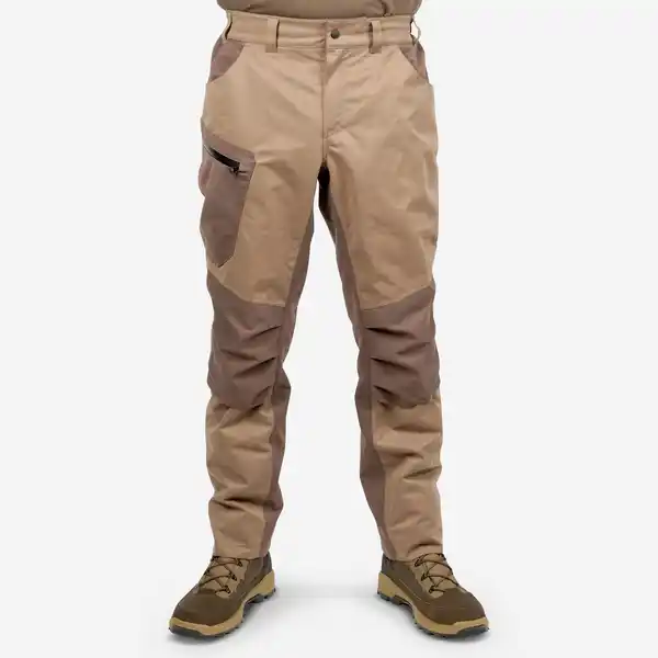 Bild 1 von SOLOGNAC Jagd-Regenhose 520 warm geräuscharm braun