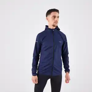 KIPRUN Laufjacke Trailrunning Herren winddicht - Run 900 Wind blau