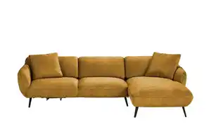 pop Ecksofa  Ventus ¦ gelb ¦ Maße (cm): B: 281 H: 111 T: 174 Polstermöbel > Sofas > Ecksofas - Möbel Kraft