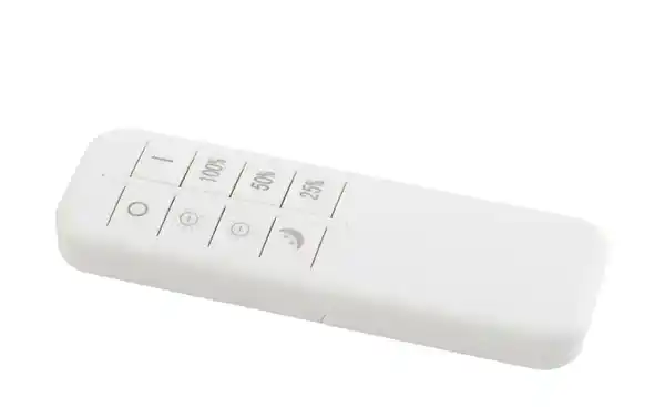 Bild 2 von KHG LED-Deckenleuchte, 1-flammig, Stoffschirm weiß ¦ weiß ¦ Maße (cm): H: 11  Ø: [45.0] Lampen & Leuchten > Innenleuchten > Deckenlampen - Möbel Kraft