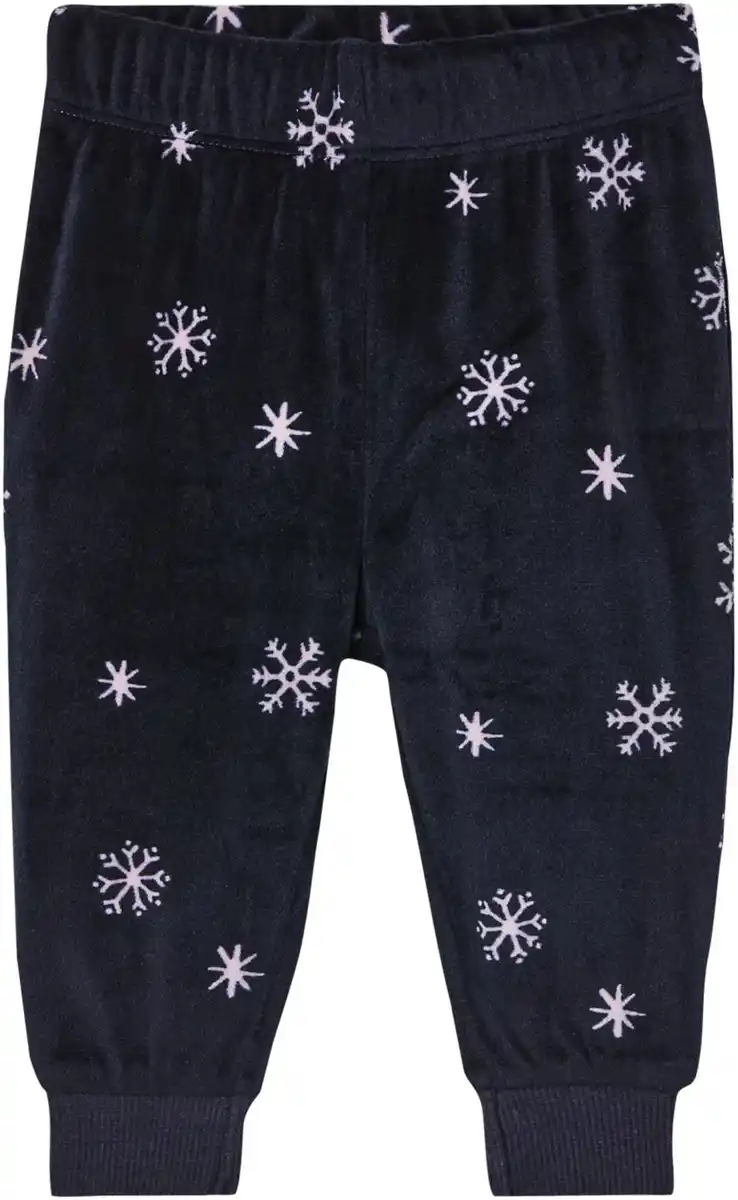 Bild 3 von KUNIBOO® Baby-Velours-Pyjama, 2-teilig