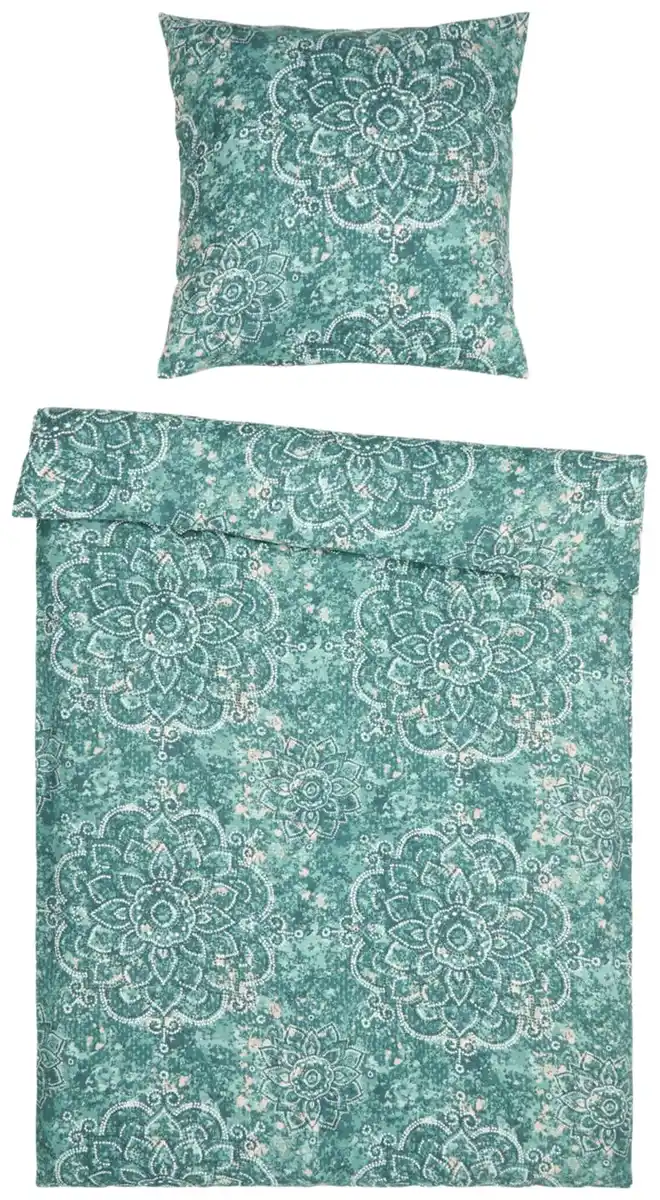 Bild 2 von DREAM@HOME Feinbiber-Bettwäsche-Set ca. 135 x 200 cm, 2-teilig