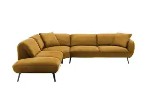 pop Ecksofa  Ventus ¦ gelb ¦ Maße (cm): B: 304 T: 246 Polstermöbel > Sofas > Ecksofas - Möbel Kraft