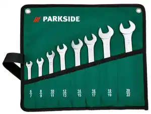 PARKSIDE® Doppel-Maulschlüssel-Satz, 8-teilig