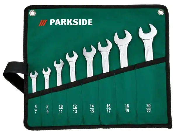 Bild 1 von PARKSIDE® Doppel-Maulschlüssel-Satz, 8-teilig