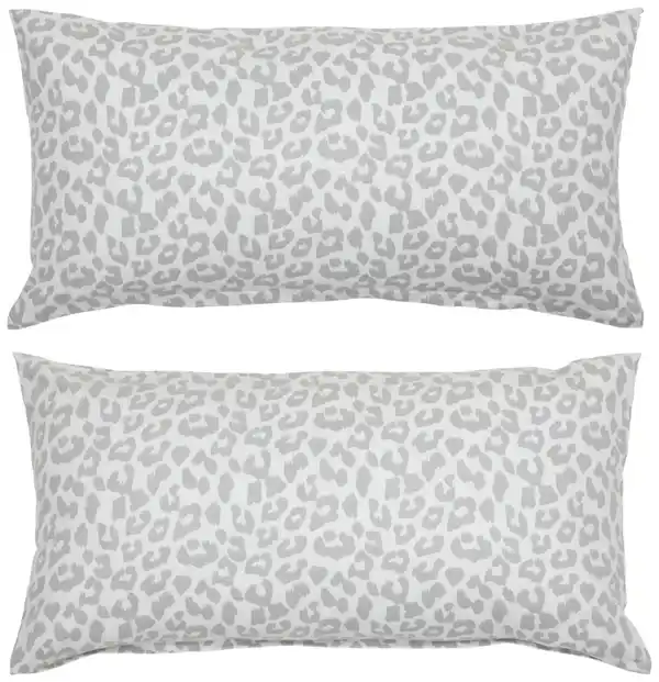 Bild 2 von DREAM@HOME Feinbiber-Kissenbezüge ca. 80 x 40 cm, 2-St.-Packg.