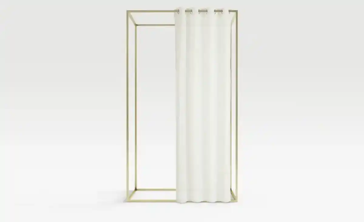 Bild 1 von como Ösenschal ¦ beige ¦ Synthetik ¦ Maße (cm): B: 135 Gardinen & Vorhänge > Gardinen > Ösenschals - Möbel Kraft