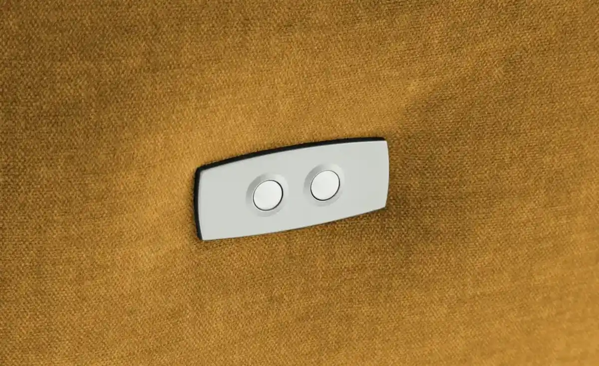 Bild 2 von pop Ecksofa  Ventus ¦ gelb ¦ Maße (cm): B: 281 H: 111 T: 174 Polstermöbel > Sofas > Ecksofas - Möbel Kraft