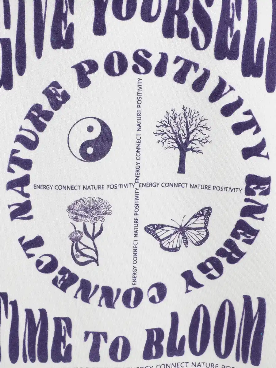 Bild 3 von Mädchen Hoodie mit tollem Rückenprint Weiß