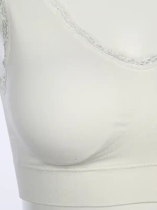 Bild 3 von Damen Bustier Seamless Weiß
