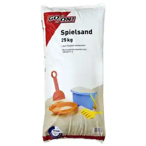 GO/ON! Sand »Spielsand« 25 kg, braun/beige, Körnung: 2 mm