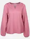 Bild 1 von Damen Blusenshirt im Streifenlook Pink