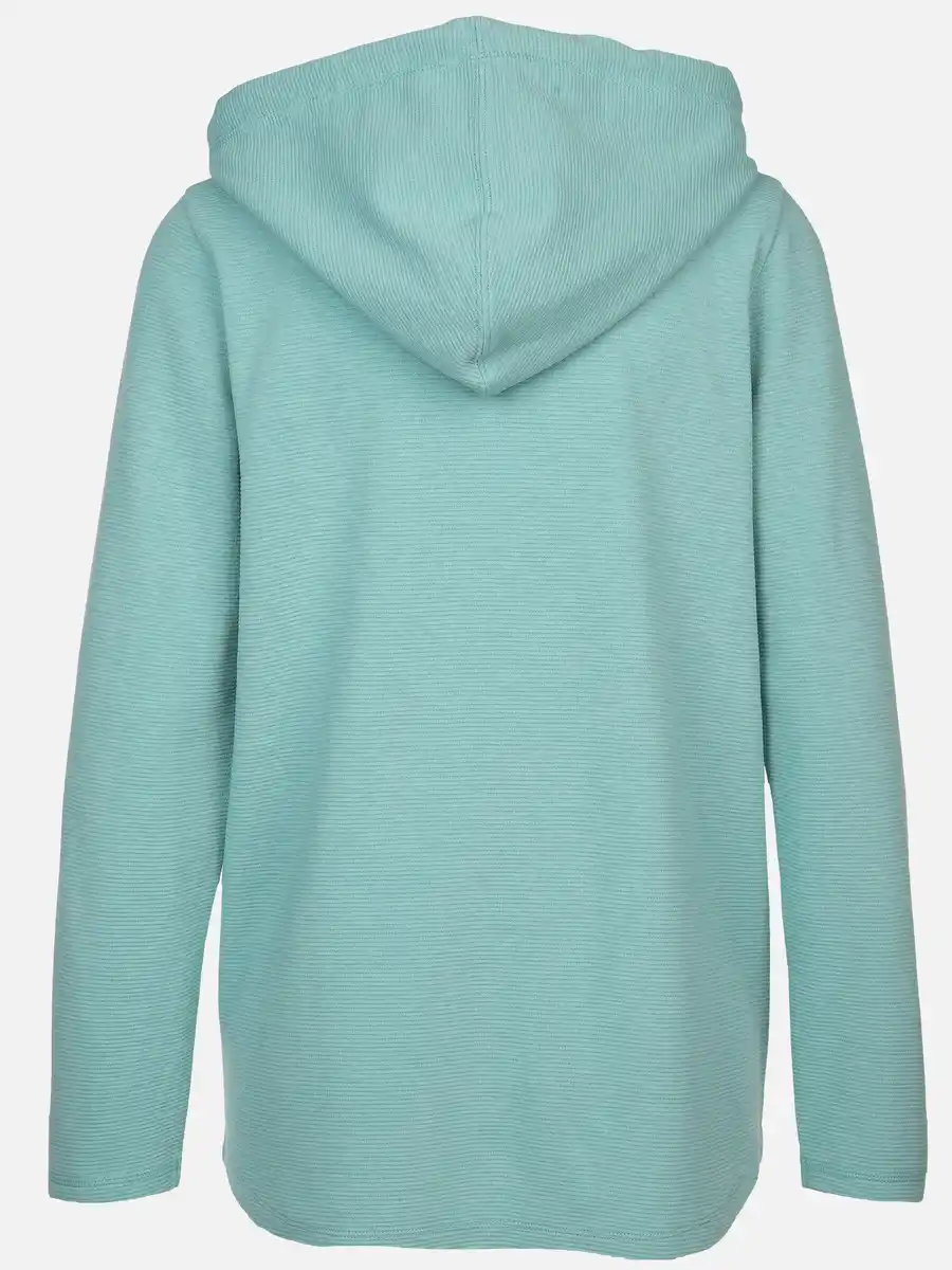 Bild 2 von Damen Sweatshirtjacke mit Kapuze Blau