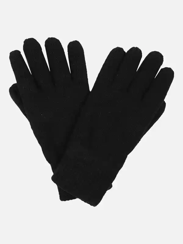 Bild 1 von Herren Strickhandschuhe mit Innenfleece Schwarz