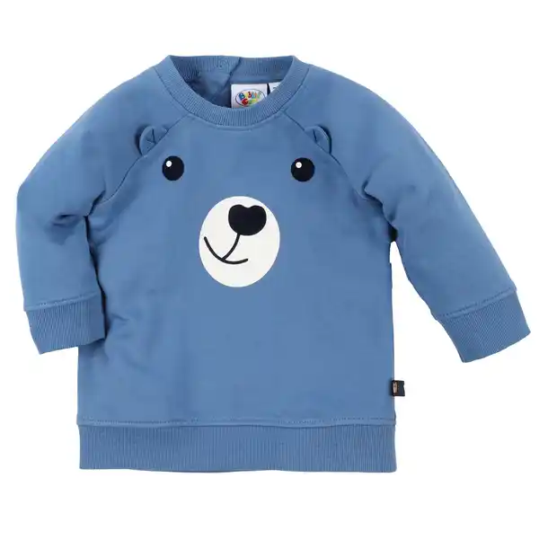 Bild 1 von Baby Sweatshirt mit Bärchen-Print Blau