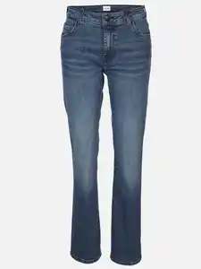 Damen Jeans in gerader Form Blau