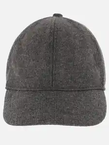 Herren Basecap in Wolloptik Grau