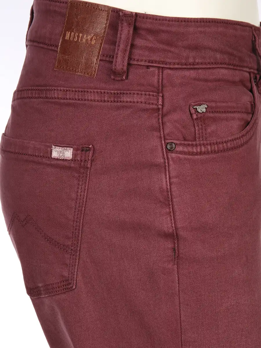 Bild 4 von Damen Jeans mit geradem Bein Blau