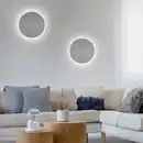 Bild 3 von LED Wandleuchte AKKU PUNTUA, Akkubetrieb, Klettverschluss, Grau