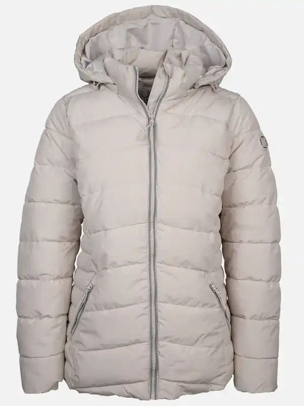 Bild 1 von Damen Steppjacke mit Kapuze Beige